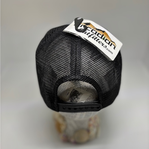 Arcadian Outfitters No Vacancy Oregon Hat Trucker Snapback Gray Black NWT - Picture 5 of 9